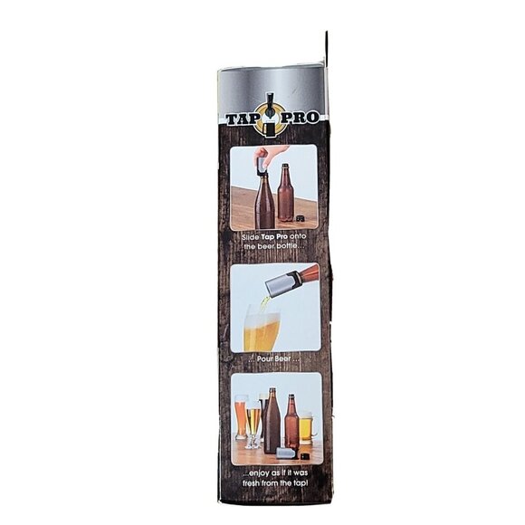 Tap Pro Turn Bottled Beer Into Draft Instantly NEW As Seen On TV SEALED NIB Dad - Picture 4 of 5